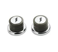 Igniter Switch Lot de 2 boutons de rechange pour allumeur électronique Weber Spirit & Genesis, uniquement pour allumeur de type AAA