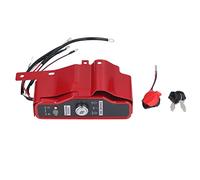 Ignition Key Switch Box, Commutateur Démarrage Moteur 11hp 13hp, 2 Clés Incluses, Aluminium ABS - Remplacement Durable, Performance Stable, Pour Moteur GX340 GX390