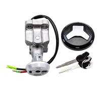 Ignition pour Commutateur pour Nmax 155 2015 2016 2017 2018 2019 Cache avec Clé Serrure De Contact Bouchon Réservoir D'essence Interrupteur D'allumage