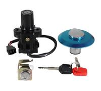 Ignition pour Commutateur pour XL125V pour Varadero 2001 2002 2003 2004 2005 2006 Kit Verrouillage Et Clé Interrupteur D'allumage Moto Serrure D'allumage