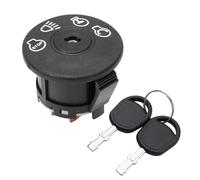 Ignition Starter pour Voiture Démarrage Commutate Interrupteur d'allumage et de démarrage pour tondeuse à gazon avec 2 clés, compatible avec Husqvarna, Poulan, Craftsman, Sears, 193350 et 532193350