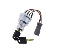 Ignition Starter pour Voiture Interrupteur d'allumage avec 2 clés, compatible avec Caterpillar 257B, Cat D6T 247B, D6R, D6T 267B, 906, 246B, 242B, 267B, 216B, 226B
