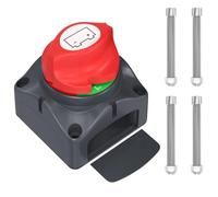 Ignition Starter pour Voiture Interrupteur de déconnexion de batterie 12 V 48 V, interrupteur de batterie marin pour camping-car, voiture, bateau, ATV, UTV