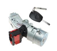 Ignition Starter pour Voiture Interrupteur de démarrage à barillet verrouillage d'allumage avec clé, compatible Renault, Vauxhall, Fiat, 82002-14168, 7701208408