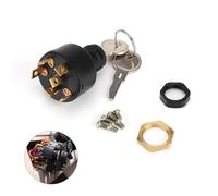 Ignition Starter pour Voiture Interrupteur De Démarrage D'allumage 3 Voies 12 V Adapté Aux Moteurs Hors-bord Mariner Et Mercury Avec Starter Électrique. Pousser Pour