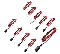 Ignition Starter pour Voiture Interrupteur de réinitialisation d'alarme de sécurité de voiture, bouton-poussoir d'urgence, commande de voiture SOS, changement de vitesse automatique d'urgence(10pcs)