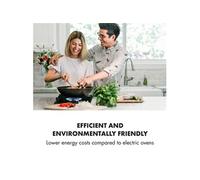 Ignito Domino - Table de cuisson au gaz - 2 plaques de cuisson - Niche - largeur : 29.5 cm - profondeur : 43.5 cm - noir