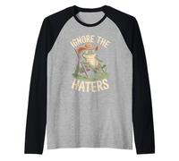 Ignore The Haters Grenouille Chapeau Manche Raglan
