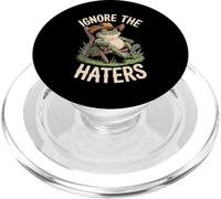 Ignore The Haters Grenouille Chapeau PopSockets PopGrip pour MagSafe