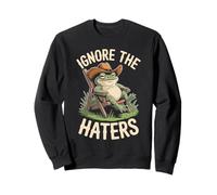 Ignore The Haters Grenouille Chapeau Sweatshirt