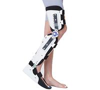 IGNVXMGKP Orthèse de Cheville Ajustable, genouillère articulée pour blessures du LCA/ligaments/Sportives, fractures, récupération postopératoire, Protection du ménisque pour Hommes et Femmes