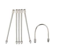 IGNVXMGKP Rallonge de buse Flexible pour système misting, Lot de 50, rallonge de buse misting 10/24 UNC, rallonge de buse Flexible misting pour Jardin, humidification (40 cm/(15,7 Pouces))