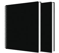 iGolife Lot de 2 classeurs A4 pour partitions, 60 compartiments/120 pages, classeurs à onglets, feuilles de musique