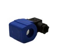 IGOQTHSQE Bobine de vanne d'impulsion DCF/DMY AC220V DC24V, Trou intérieur 13.5mm, Longueur 44mm(Blue AC220V)