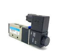IGOQTHSQE Électrovanne pneumatique BM520 G1/4 Vanne de régulation d'air à Deux Positions et Cinq Voies Bobine Simple Double(AC110V-1PC,BM520D02 G1-4 2-5Way)