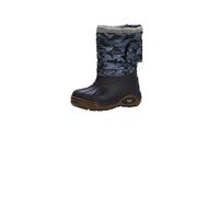 Igor - Bottes d'hiver pour enfants - Topo Ski Camo - Bleu foncé, bleu, 25 EU