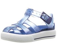 IGOR Garçon Mixte Enfant Tenis Sandales Bride Cheville, Bleu Marine Transparent (Cristal Marino), 24 EU