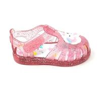 Igor S10341 Chaussures araignée de mer pour fille, modèle Tobby Licorne, avec fermeture, Fuxia Multi Glitter, 24 EU