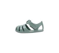 IGOR Sandales à cravates respectueuses Solid S10324 pour garçons et filles. Fabriquées en Espagne., vert, 21 EU