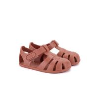 Igor Sandales Plastique Semelle Fine Nemo Fermeture À Scratch Taille 25 Couleur Terre Cuite