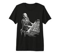 Igor Stravinsky Compossier Pianiste T-Shirt Haut de Gamme
