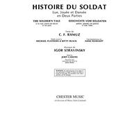 Igor Stravinsky: Histoire Du Soldat (The Soldier's Tale). Partitions pour Musique De Chambre