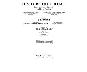 Igor Stravinsky: Histoire Du Soldat (The Soldier's Tale). Partitions pour Musique De Chambre