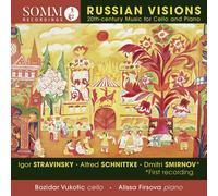 Igor Stravinsky Russian Visions: 20th Century Music for Cello and Piano (CD)
