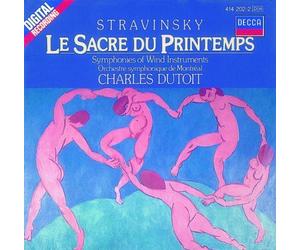Igor Stravinsky - Stravinsky : Le Sacre du Printemps ; Symphonie d'instruments à vent