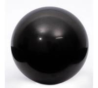 Igox Boule de shungite de 12 cm - Pierres naturelles - Pierres Shungite cristal de protection - Sainte méditation - Générateur d'énergie - Guérison Chakra