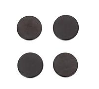 Igox Shungite Lot de 4 plaques pour téléphone portable avec autocollant Cercle Protection électromagnétique