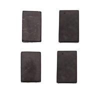 Igox Shungite Lot de 4 plaques pour téléphone Portable avec Autocollant Protection électromagnétique