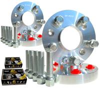 IGP Kit 4 entretoises roues 16 + 16 mm compatibles avec A3 S3 type Sportback 8 V 8 VA new 8 YA 8P 8P1 8PA de 2003 à 2024 + 20 boulons en acier