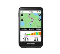 iGPSPORT BiNavi Compteur Velo sans Fil, Pantalla Táctil Control de Música Consejos Para Ascensos Ciclismo en Grupo