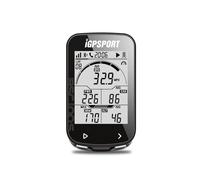 iGPSPORT BSC100S Compteur Velo sans Fil, Écran 2,6'' Autonomie de 40h Enregistrement Intelligent Bluetooth Ant+ Velo GPS