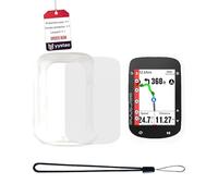 iGPSPORT BSC200S/BSC300T Étui de protection en silicone yystao avec film de protection d'écran en TPU souple et cordon - Résistant aux chocs, à la poussière, imperméable, blanc