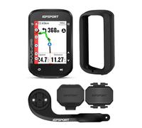 iGPSPORT BSC200S Compteur Velo sans Fil, Écran Couleur 2.4" Navigation Routière, Enregistrement Continu Détection de Mouvement Navigation à Une Touche, 100 Données Compteur Velo GPS, Kit
