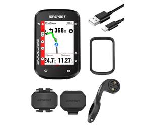 iGPSPORT BSC200S Compteur Velo sans Fil Navigation Route Longue Autonomie, Pack