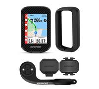 iGPSPORT BSC300T Compteur Velo sans Fil, 2,4’’ Écran Tactile Map Navigation GPS 130+ Données Alerte Hors Itinéraire Vélo Électrique&Di2, IPX7 Synchronisation Strava Compteur Velo GPS, Kit