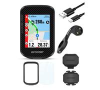 iGPSPORT BSC300T Compteur Velo sans Fil, Map Navigation Écran Tactile 2,4’’