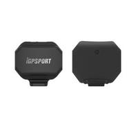 iGPSPORT Capteur de vitesse SPD70 – Bluetooth ANT+ LCD/LED – CR2025 300 h – Argenté/Noir
