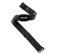 IGPSPORT HR40 Moniteur de fréquence Cardiaque Bluetooth et Ant+ avec Sangle de Poitrine pour Course à Pied, Cyclisme, Gym et Compatible avec Garmin Polar Wahoo - Noir