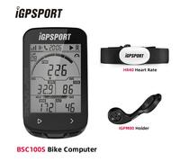 Igpsport-Ordinateur De Vélo Intelligent Bsc100s,Écran 2.6 Pouces,Navigation Gps,Capteur De Cadence,Vitesse,Simple À Utiliser - Type Bsc100s M80 Hr40
