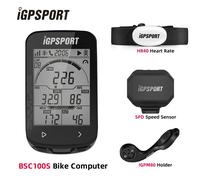 Igpsport-Ordinateur De Vélo Intelligent Bsc100s,Écran 2.6 Pouces,Navigation Gps,Capteur De Cadence,Vitesse,Simple À Utiliser - Type Bsc100s M80 Spd Hr40