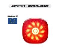 IGPSPORT TL50 feu arrière intelligent feu arrière de vélo feu d'avertissement de freinage Di2 contrôle 6 Modes d'éclairage feu arrière de cyclisme accessoires de vélo TL50