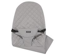iGRATENS Siège en tissu pour transat - Housse pour transat Baby Bjorn Balance Soft & Bliss, 100 % coton, doux pour la peau, lavable en machine, gris clair