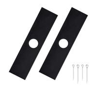 iGreely Lot de 2 lames de rechange robustes de 20,3 x 5,1 cm, compatibles avec Ryobi, Echo, Stihl, Maruyama, vert 613223