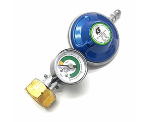 IGT Régulateur de gaz butane avec jauge de pression pour Calor 4.5 kg Dumpy 5Y Garantie