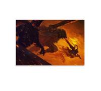 Igtefte Poster The Dream Team - Impression sur toile pour bureau, maison, bar - 60 x 90 cm