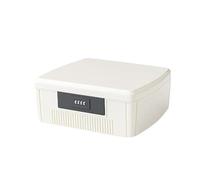 IGTOPS Boîte de rangement médicale à 2 couches avec serrure à combinaison, 25 × 20 × 10 cm, boîte de premiers secours, double couche, boîte à médicaments, organisateur médical, boîte de rangement